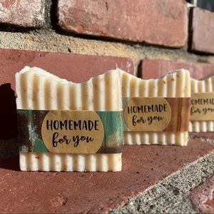Oatmeal honey homemade soaps